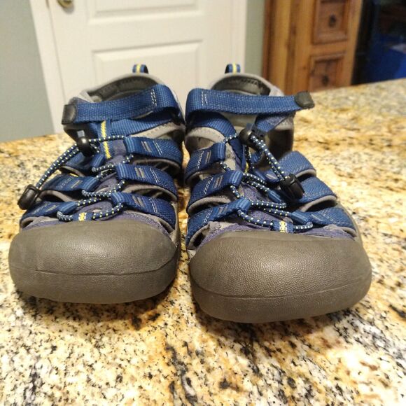 Keen Newport H2 Mens Boys Blue Gray Waterproof Adventure Sandals 1009962 Sz US 6 - Picture 9 of 12